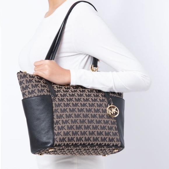 Michael Kors Bedford LG EW TZ Tote Blue - Picture 7 of 7